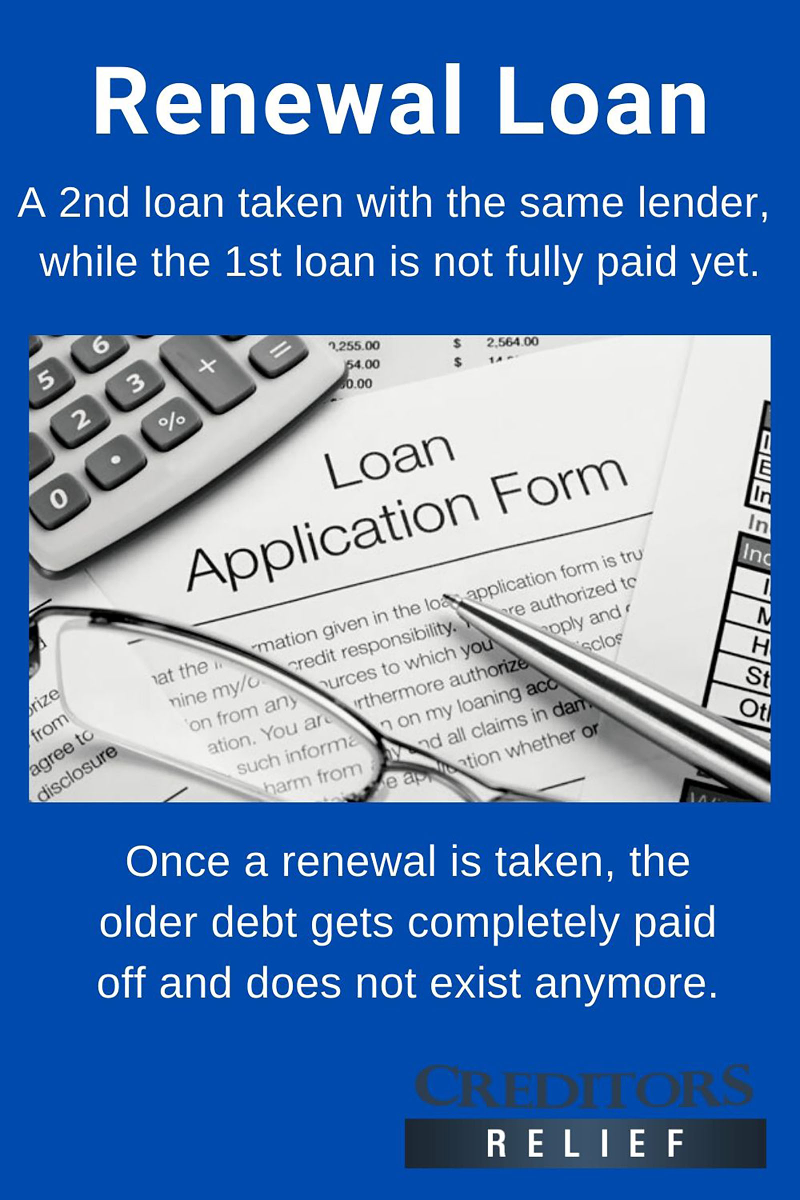 What is a renewal loan?